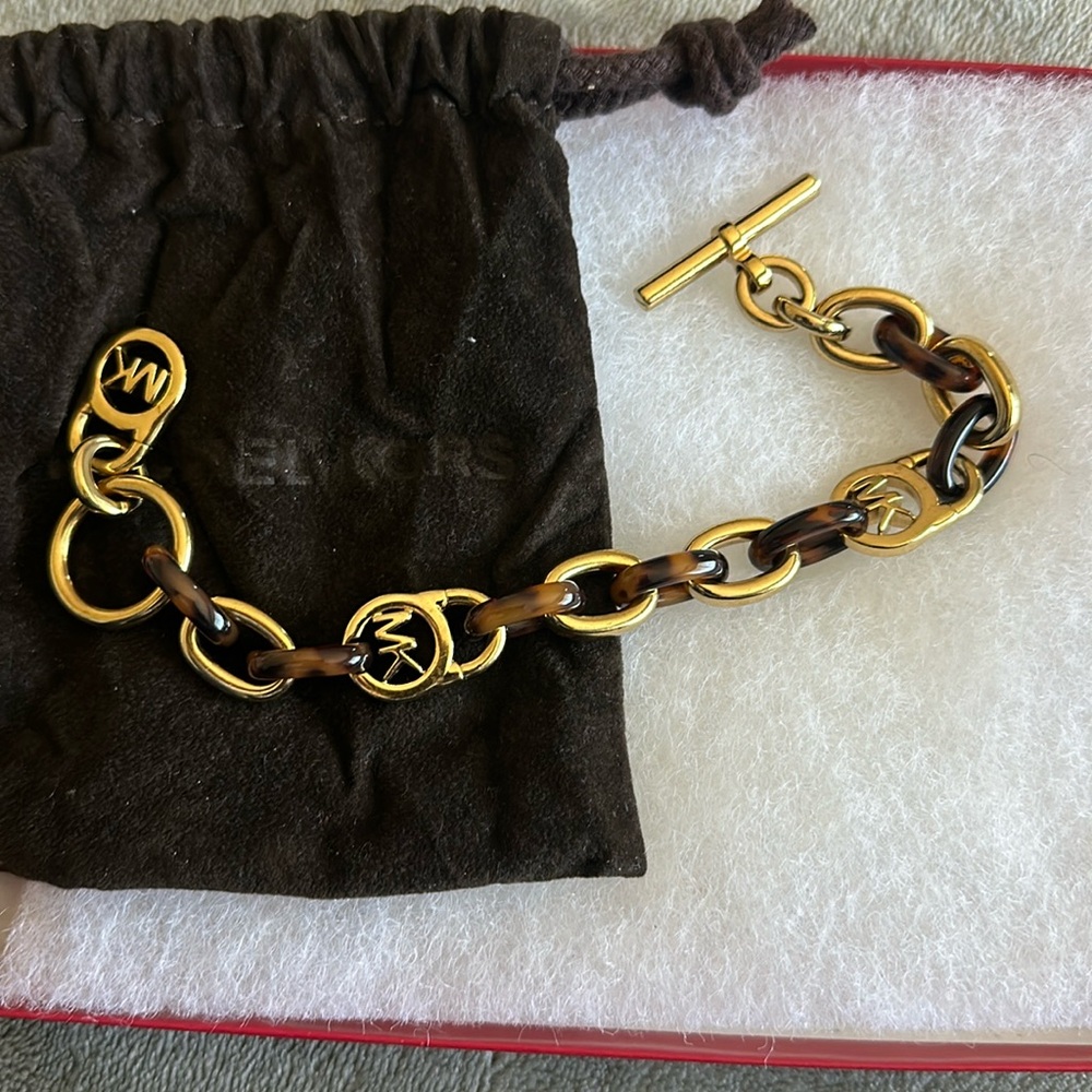 MICHAEL‎ KORS MK TORTOISE SHELL LINK BRACELET